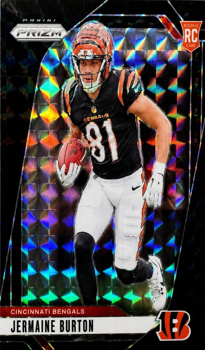 2024 Panini Prizm Football Black Finite Jermaine Burton #350