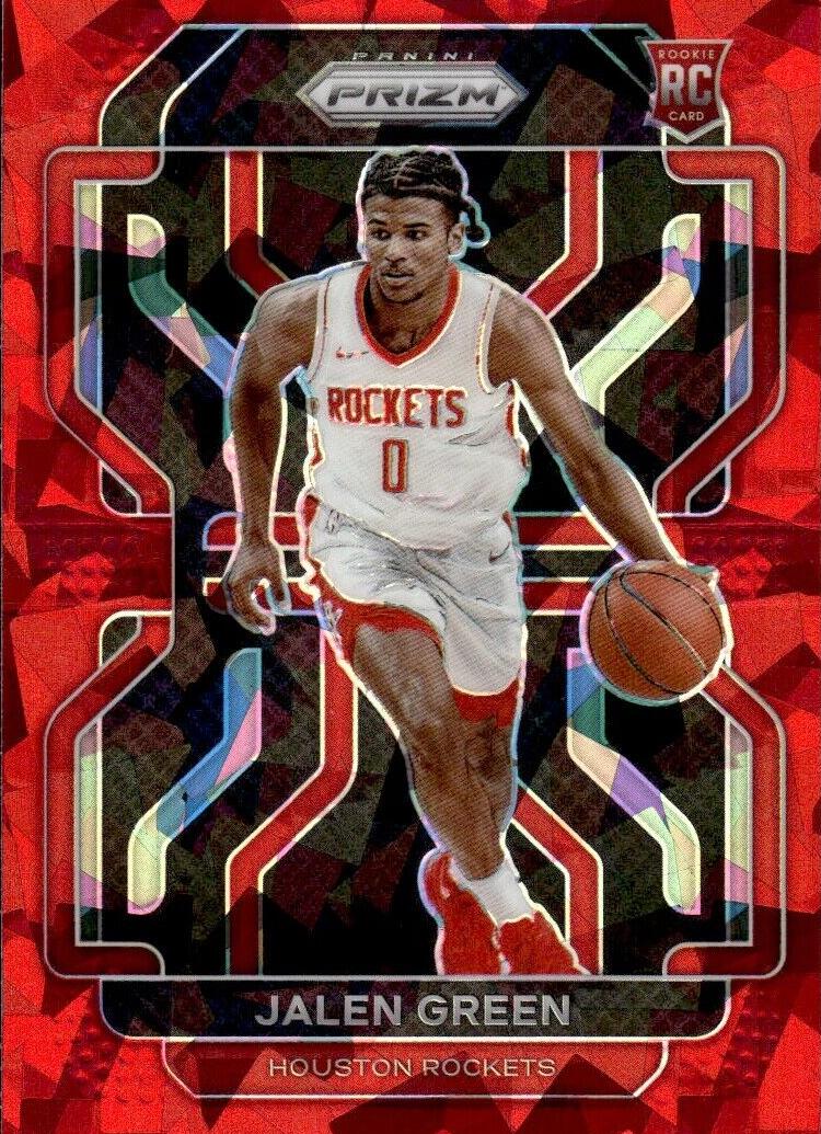 2021 Panini Prizm Basketball Red Ice Jalen Green #306