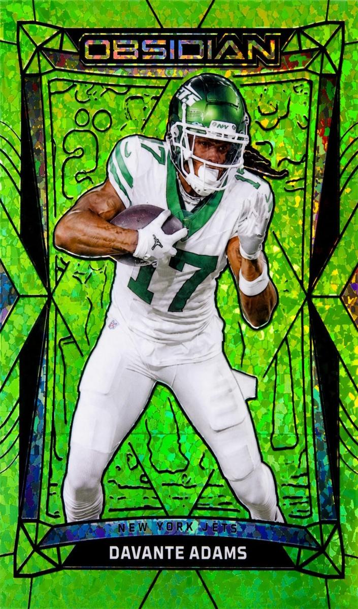 2024 Panini Obsidian Football International Jade Davante Adams #100