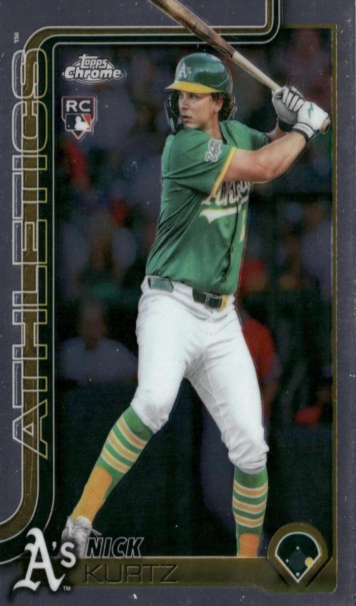 2025 Topps Chrome Update Baseball Nick Kurtz #USC178 PSA 9