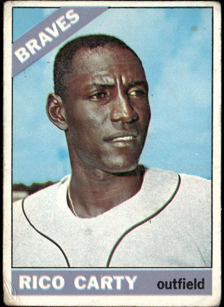 1966 Topps Baseball Rico Carty #153 PSA 8.5