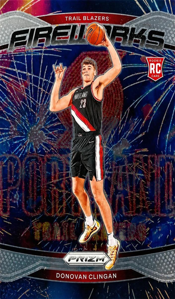 2024 Panini Prizm Basketball Donovan Clingan #9 PSA 10
