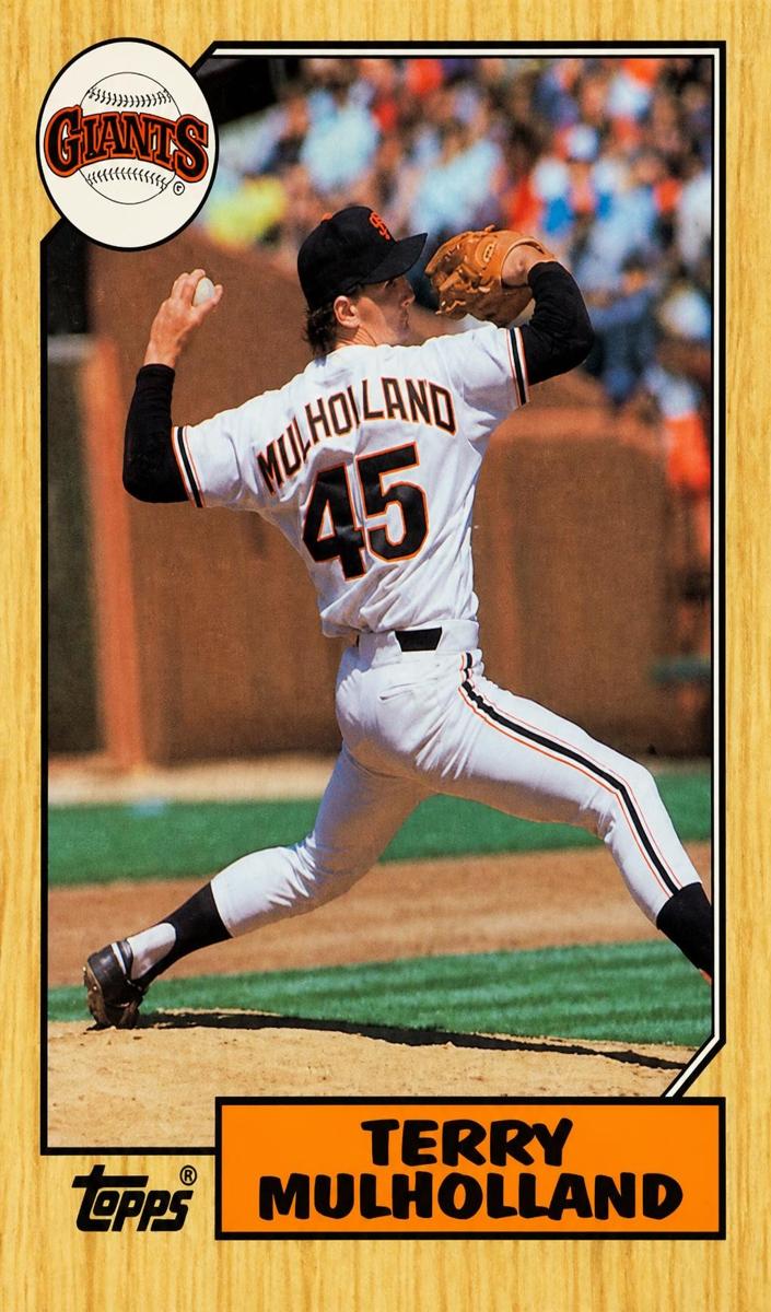 1987 Topps Baseball Terry Mulholland #536 PSA 10