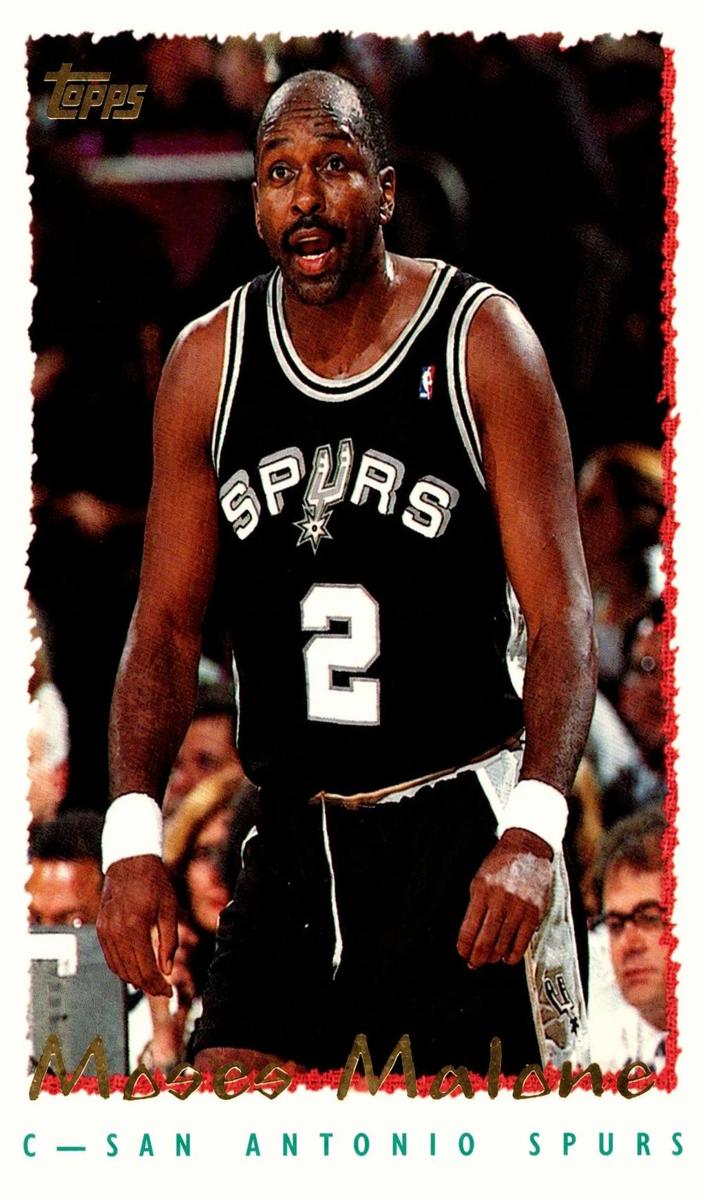 1994 Topps Basketball Moses Malone #244