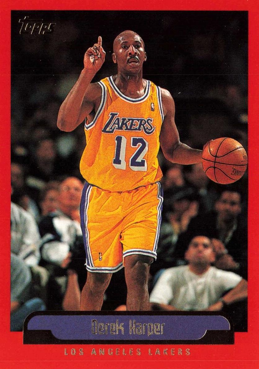 1999 Topps Basketball Derek Harper #51