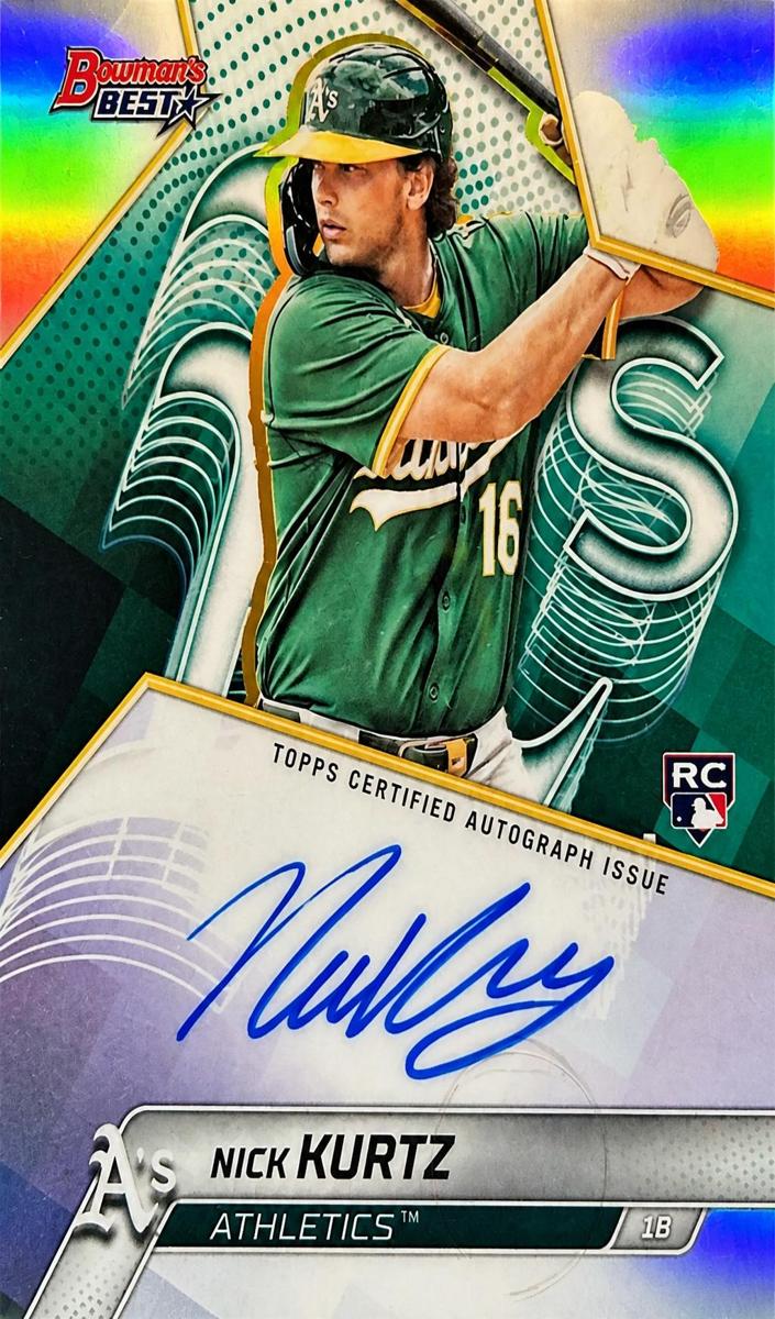 2025 Bowman's Best Baseball Refractor Nick Kurtz #B25-NK