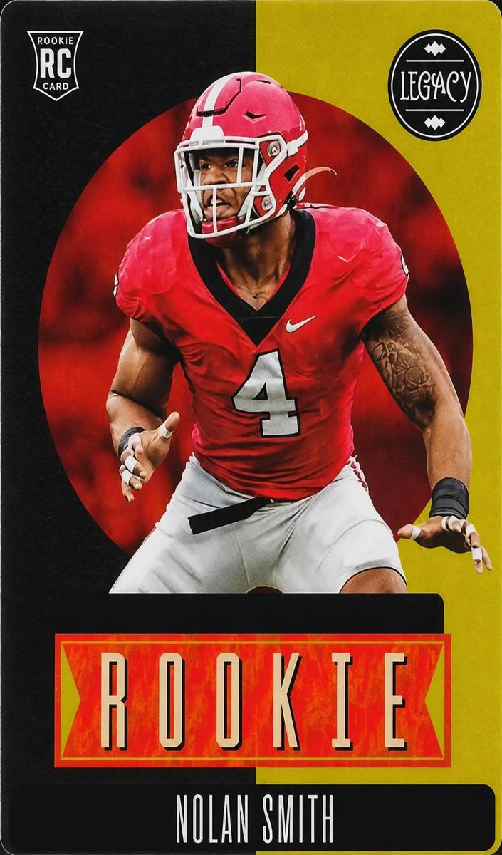 2023 Panini Legacy Football Premium Edition Silver Nolan Smith #185