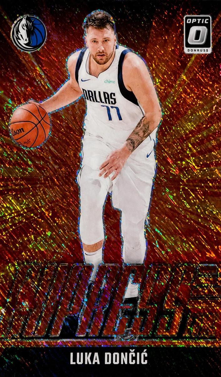 2024 Donruss Optic Basketball Red Shimmer Luka Doncic #6 PSA 9