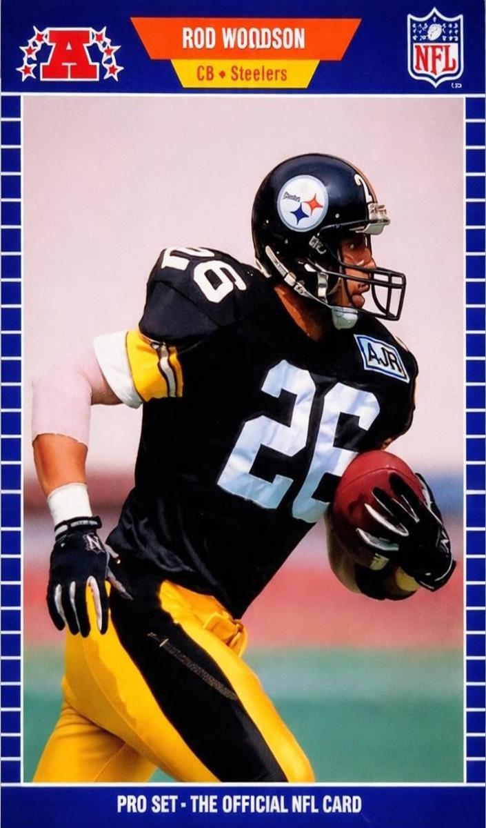 1989 Pro Set Football Rod Woodson #354 PSA 9