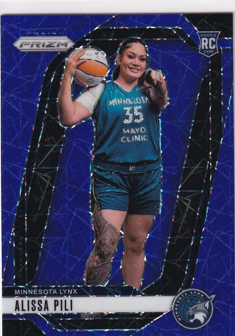 2024 Panini Prizm WNBA Basketball Blue Velocity Alissa Pili #150
