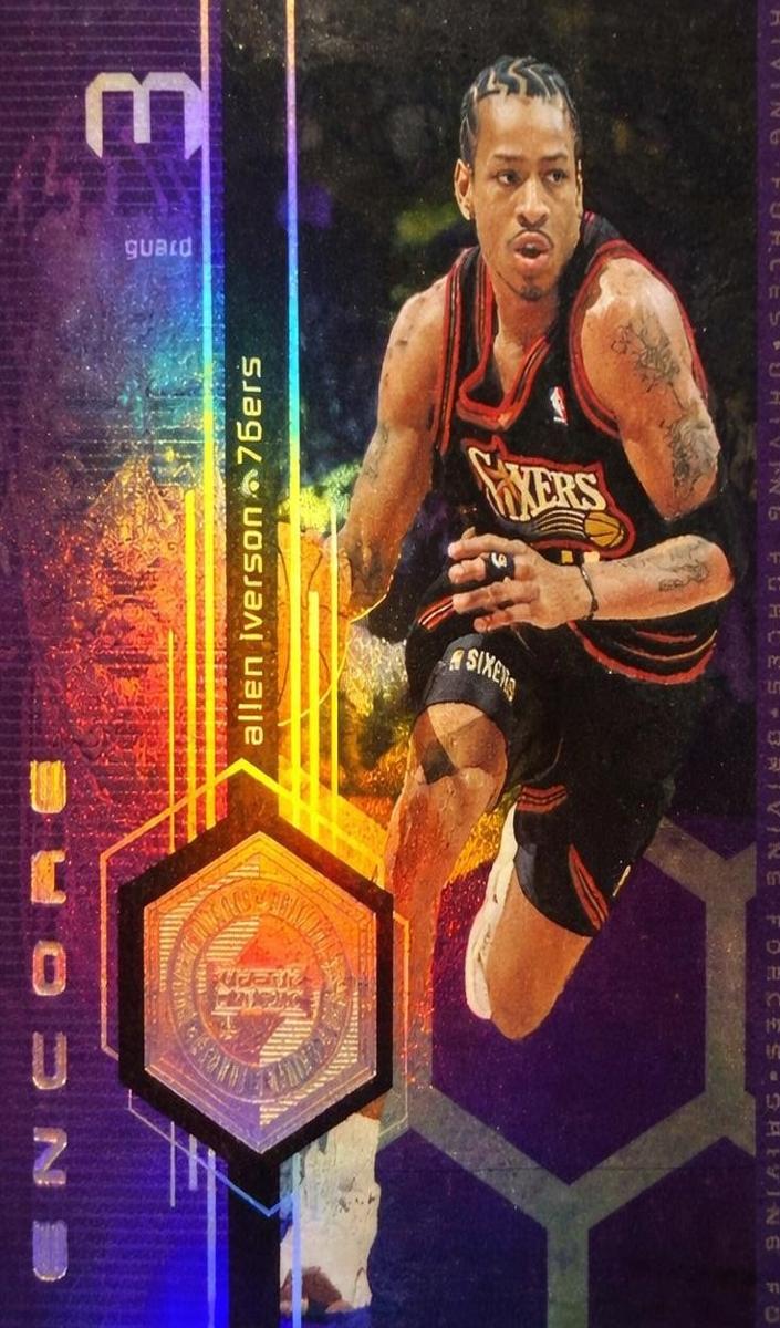 1998 Upper Deck Encore Basketball Allen Iverson #F14 PSA 9