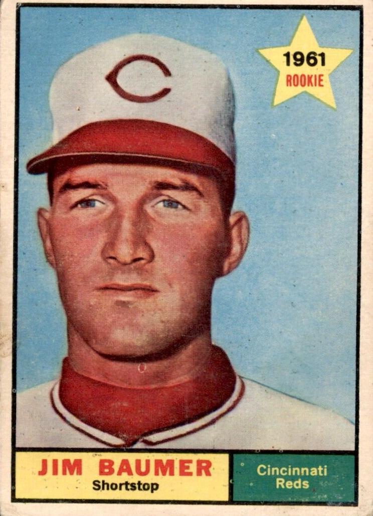 1961 Topps Baseball Jim Baumer #292 PSA 6.5
