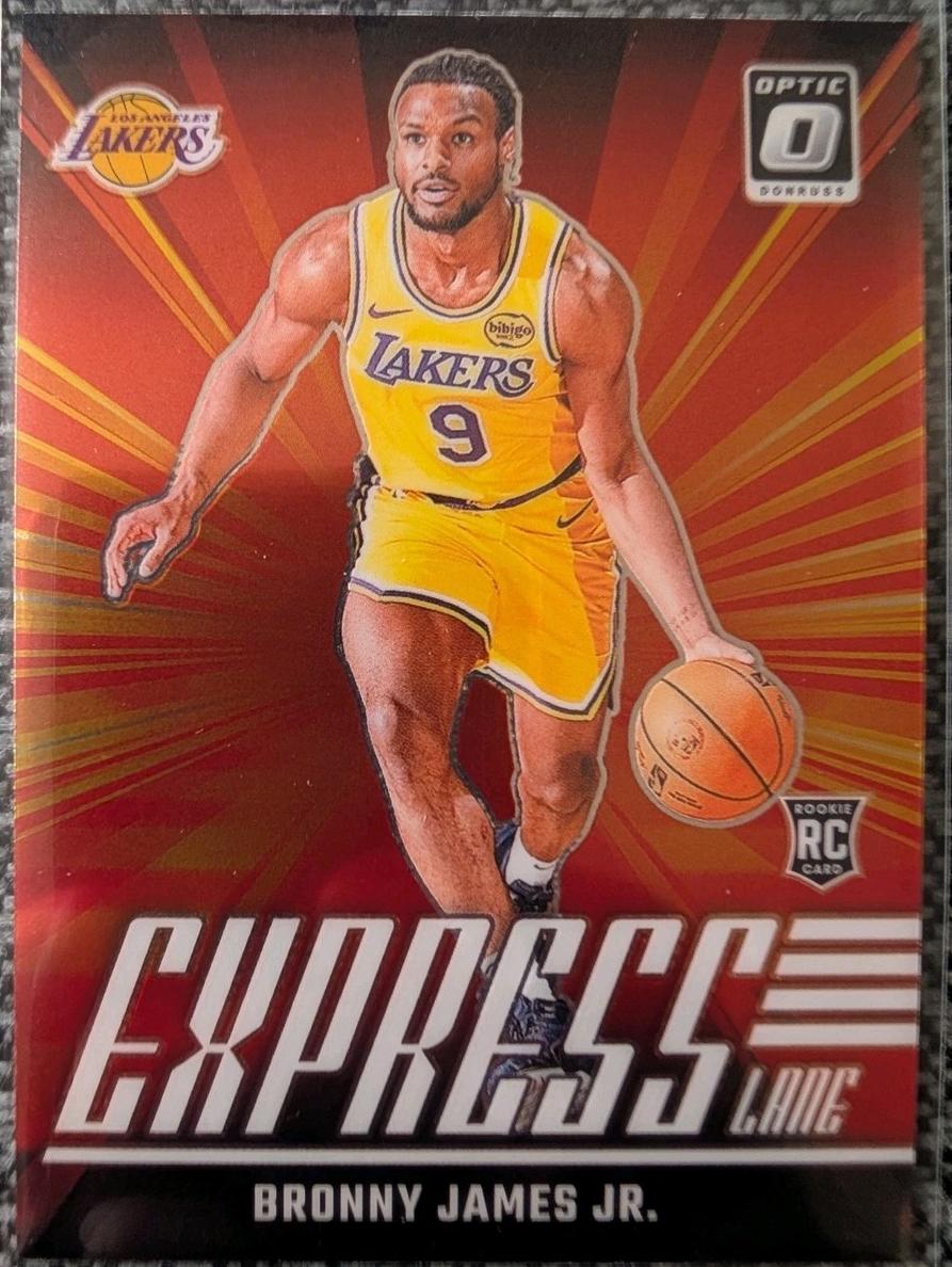 2024 Donruss Optic Basketball Bronny James Jr. #4 PSA 10