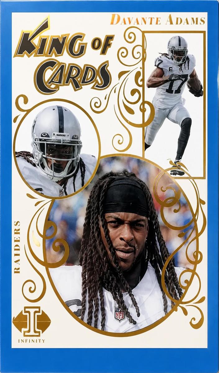 2023 Panini Illusions Football Light Blue Davante Adams #4