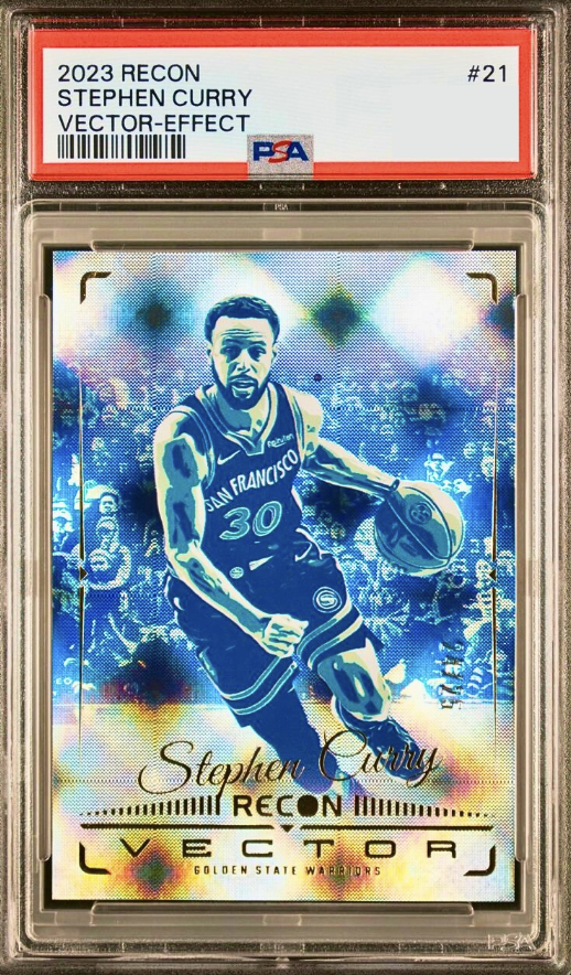 2023 Panini Recon Basketball Effect Stephen Curry #21 PSA 8.5