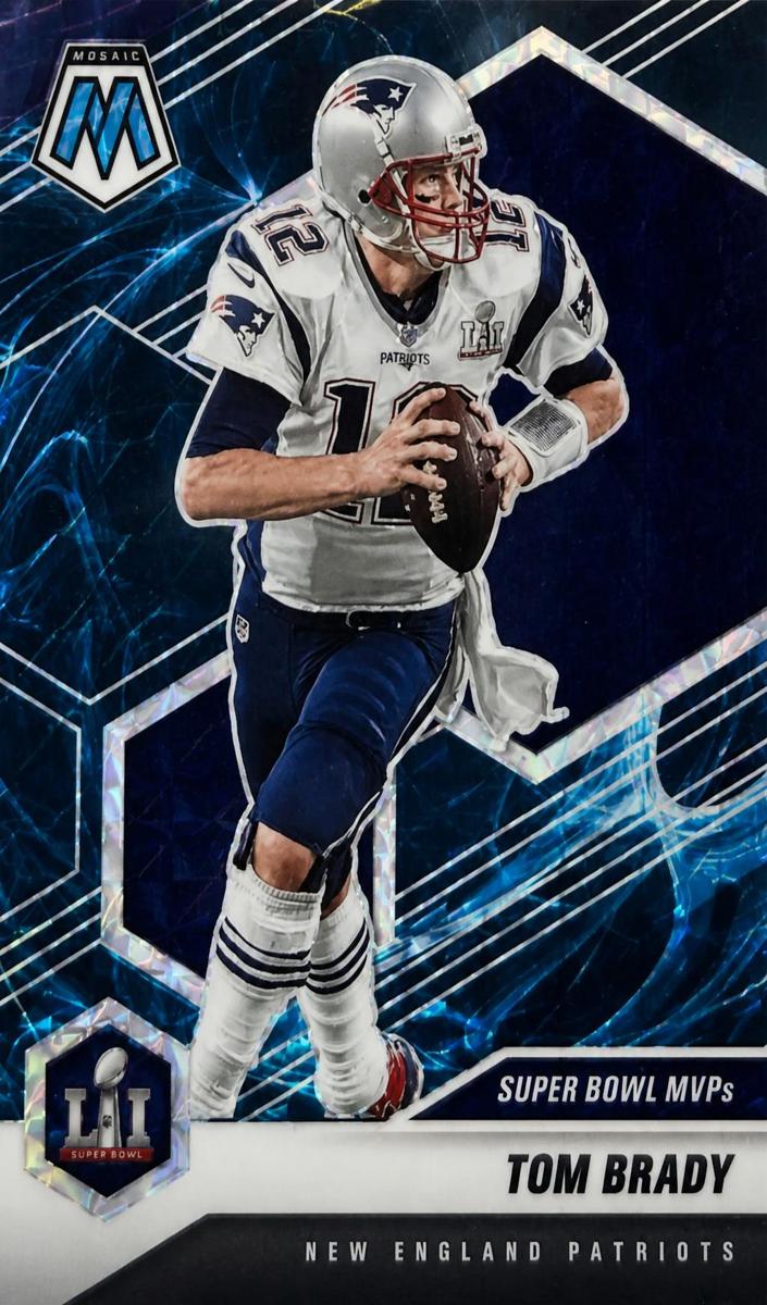 2021 Panini Mosaic Football Genesis Tom Brady #284 PSA 10