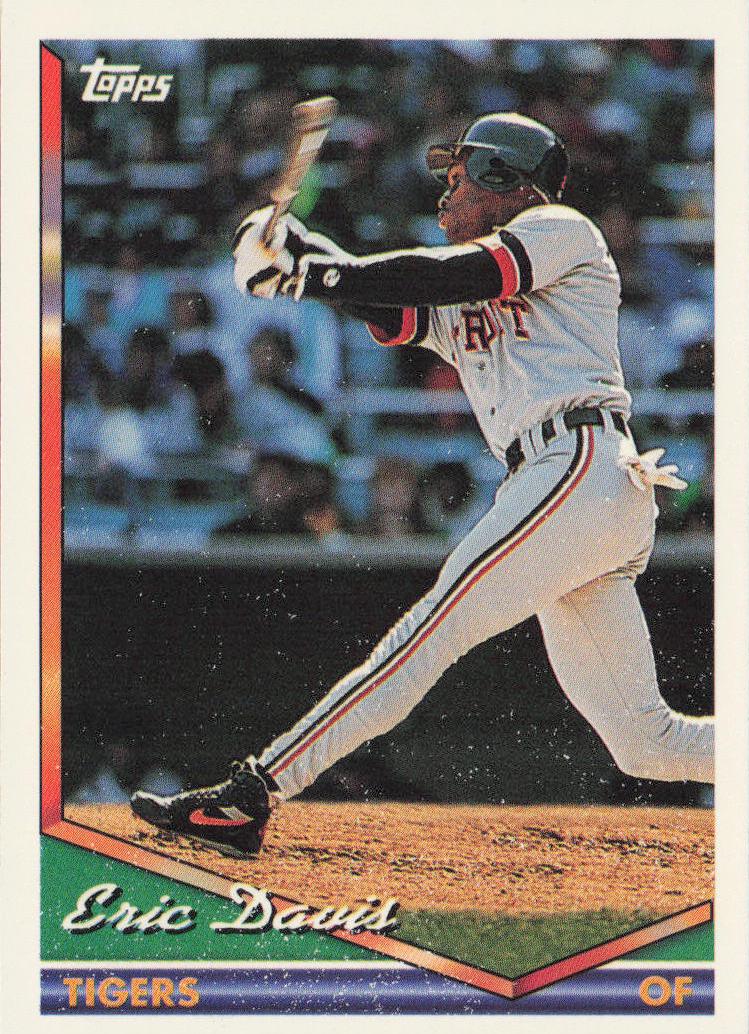1994 Topps Baseball Eric Davis #488 PSA 10
