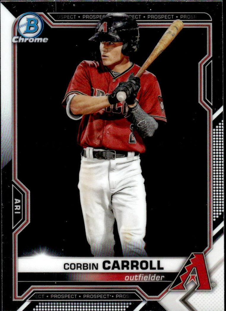 2021 Bowman Baseball Corbin Carroll #BCP-142 PSA 10