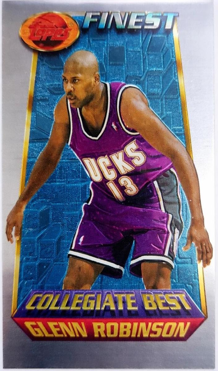 1994 Topps Finest Basketball Glenn Robinson #250 PSA 9