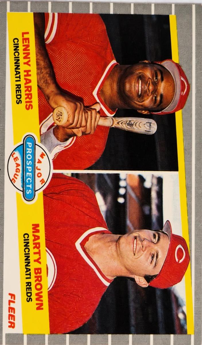 1989 Fleer Baseball Lenny Harris #645 PSA 9