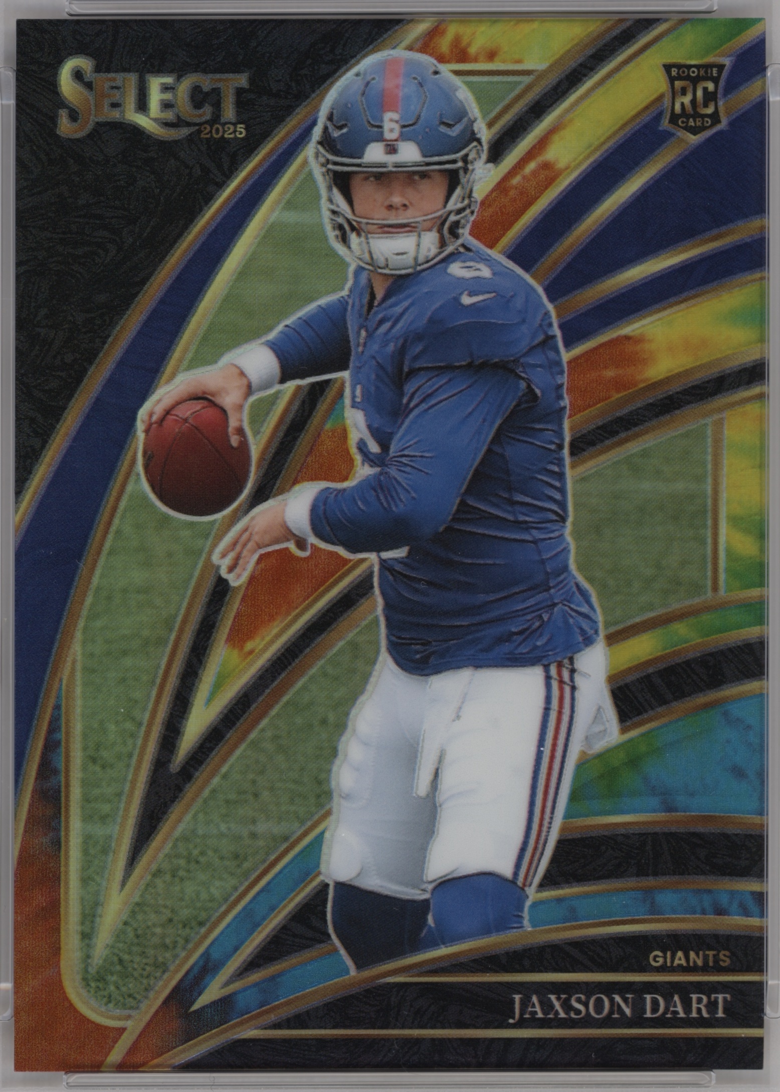 2025 Panini Select Football Tie-Dye Jaxson Dart #293 CGC 10