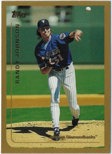 1999 Topps Baseball Randy Johnson #418