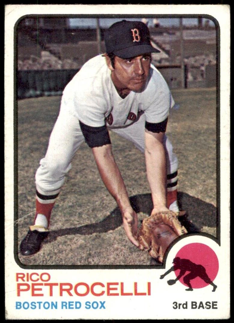 1973 Topps Baseball Rico Petrocelli #365 PSA 8