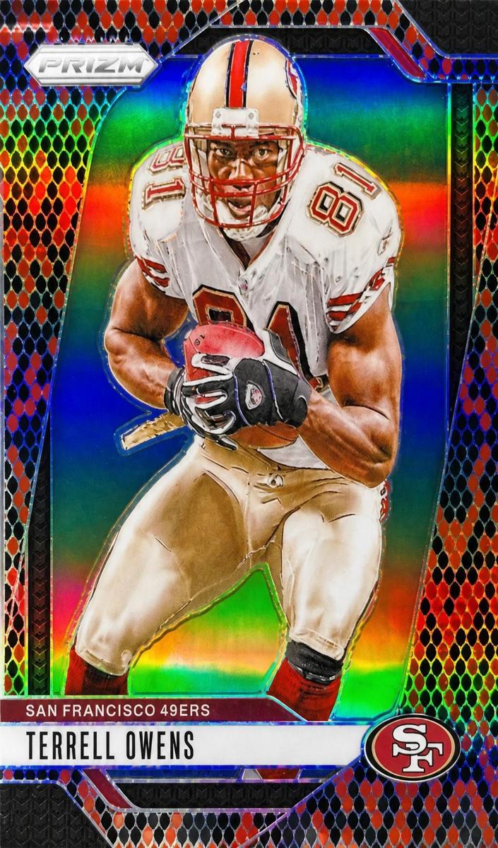 2024 Panini Prizm Football Snakeskin Terrell Owens #257
