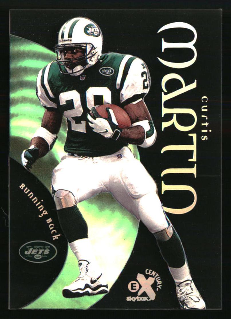 1999 Skybox E-X Century Football Curtis Martin #5