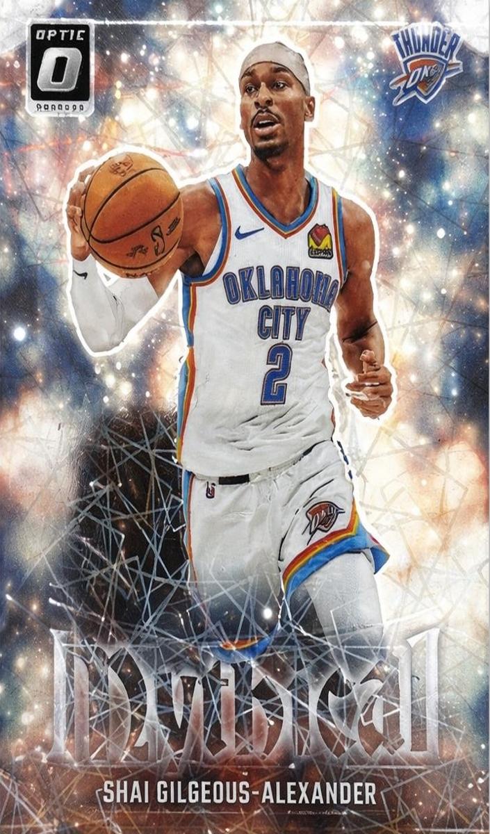 2024 Donruss Optic Basketball Shai Gilgeous-Alexander #8 PSA 10