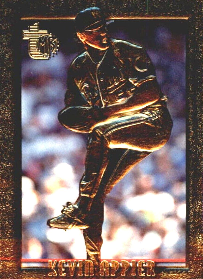 1995 Topps Embossed Baseball Golden Idols Kevin Appier #43