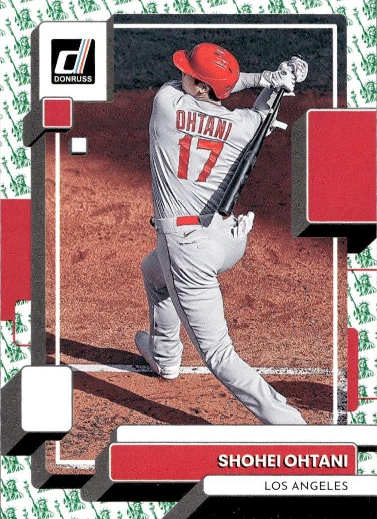 2022 Panini Donruss Baseball Liberty Shohei Ohtani #147 PSA 9