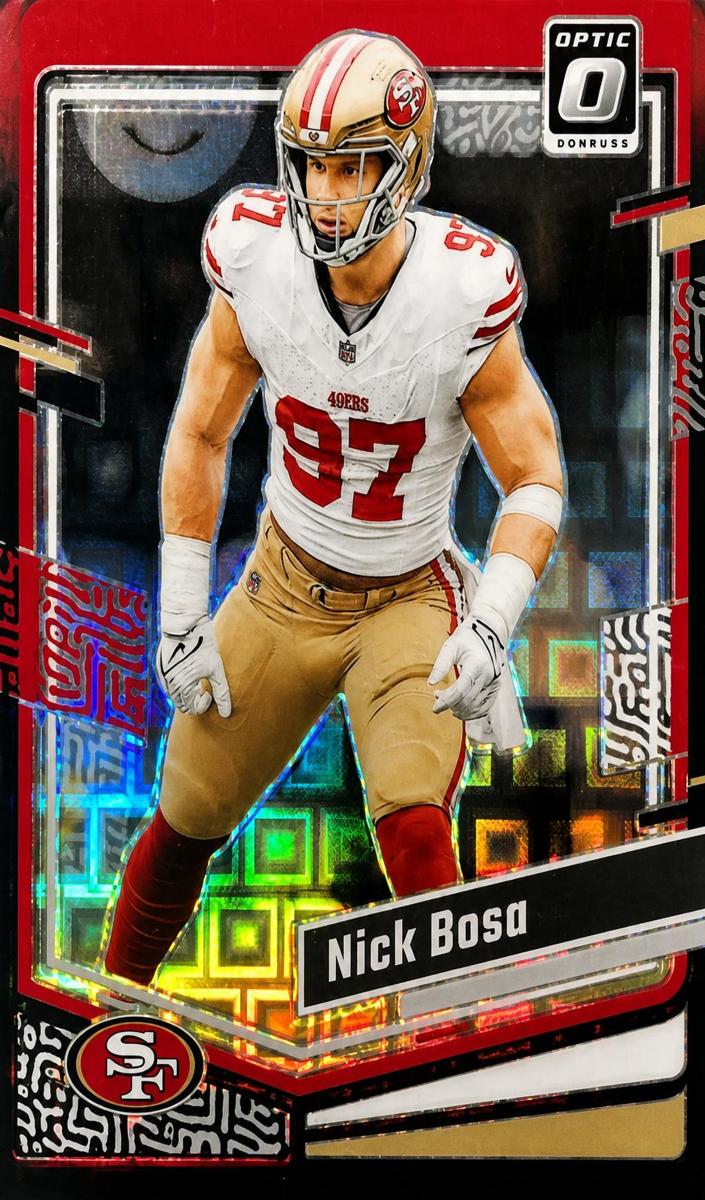 2023 Donruss Optic Football Black Pandora Nick Bosa #173