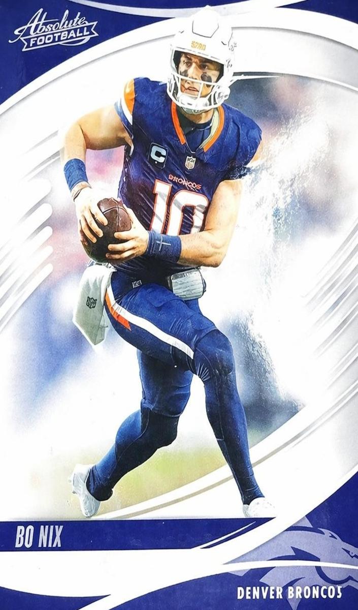 2025 Panini Absolute Football Green Bo Nix #65
