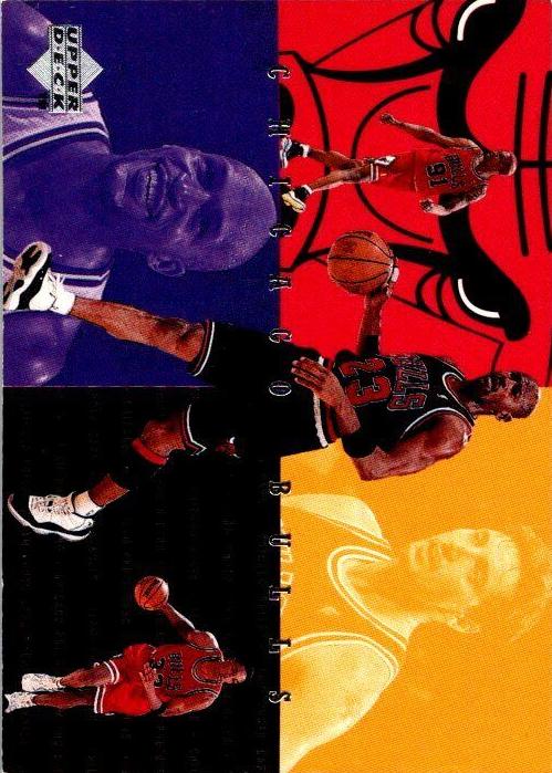 1997 Collector's Choice Chicago Bulls Team Set Basketball Chicago Bulls #CB10 SGC 8.5