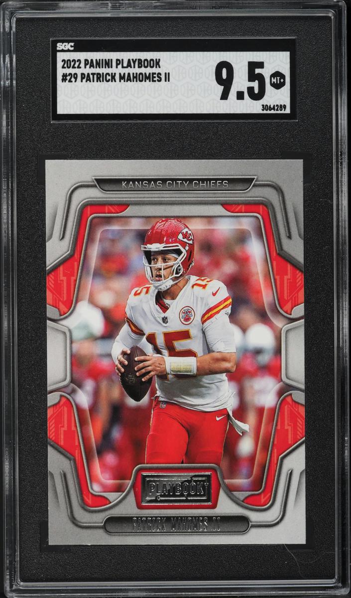 2022 Panini Playbook Football Patrick Mahomes II #29