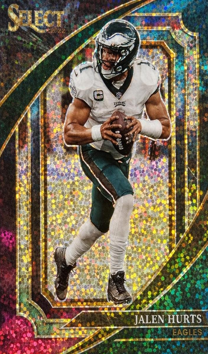 2022 Panini Select Football Cosmic Jalen Hurts #307