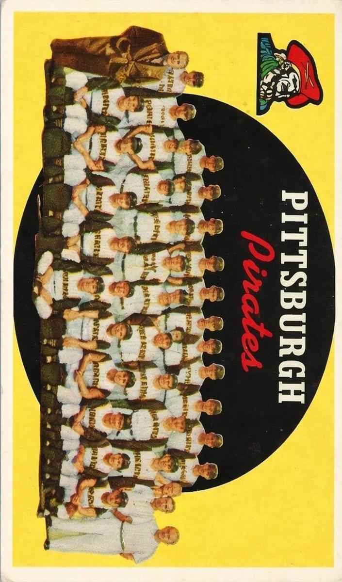 1959 Topps Baseball Pittsburgh Pirates #528
