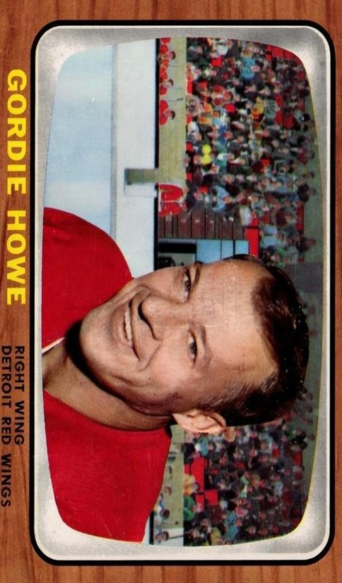 1966 Topps Hockey Gordie Howe #109
