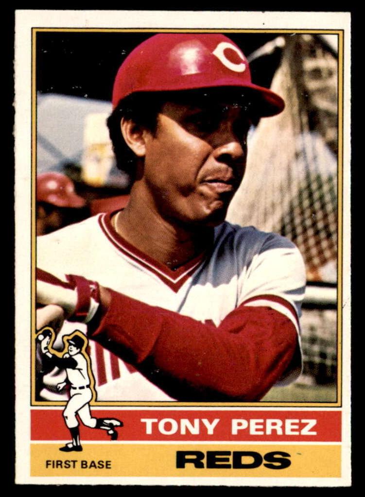 1976 O-Pee-Chee Baseball Tony Perez #325 PSA 7