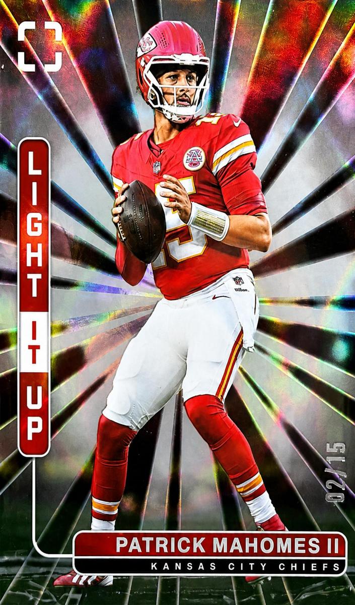2025 Panini PhotoGenic Football Silver Patrick Mahomes II #15