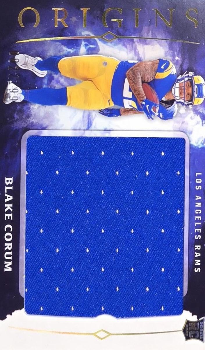 2024 Panini Origins Football Blake Corum #RJJ-BCO