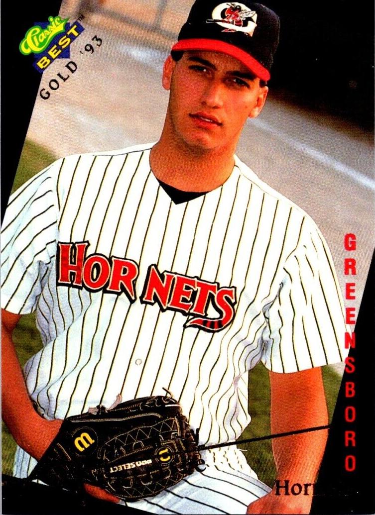 1993 Classic Best Baseball Greensboro Hornets Andy Pettitte #117 PSA 7.5