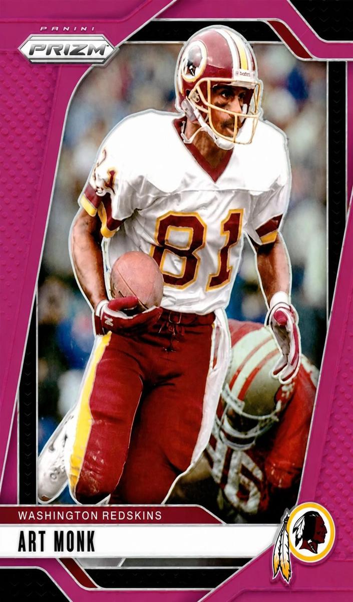2024 Panini Prizm Football Pink Art Monk #294