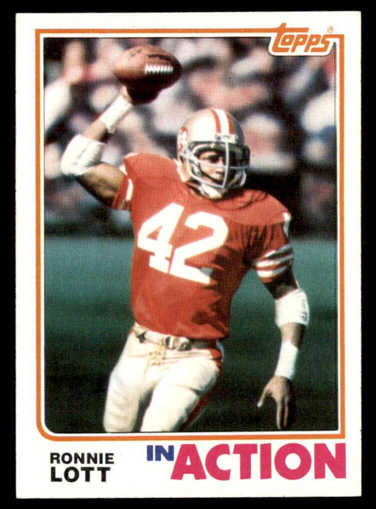 1982 Topps Football Ronnie Lott #487
