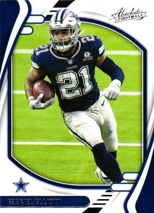 2021 Panini Absolute Football Ezekiel Elliott #50