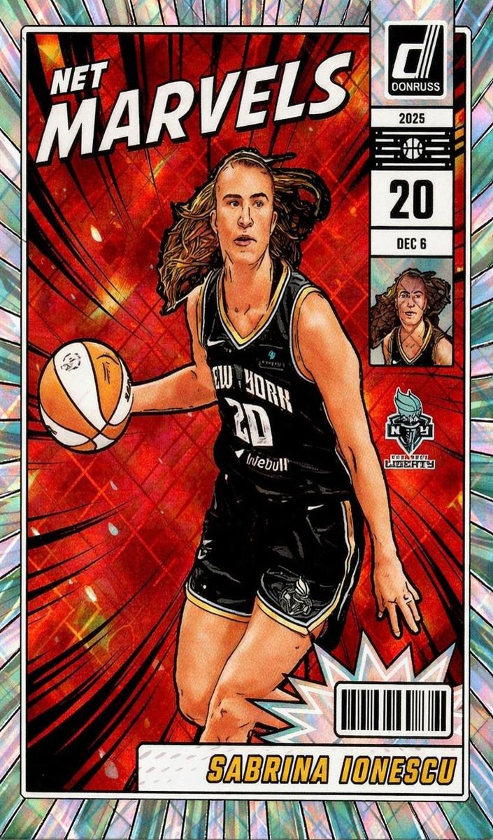 2025 Panini Donruss WNBA Basketball Diamond Sabrina Ionescu #7