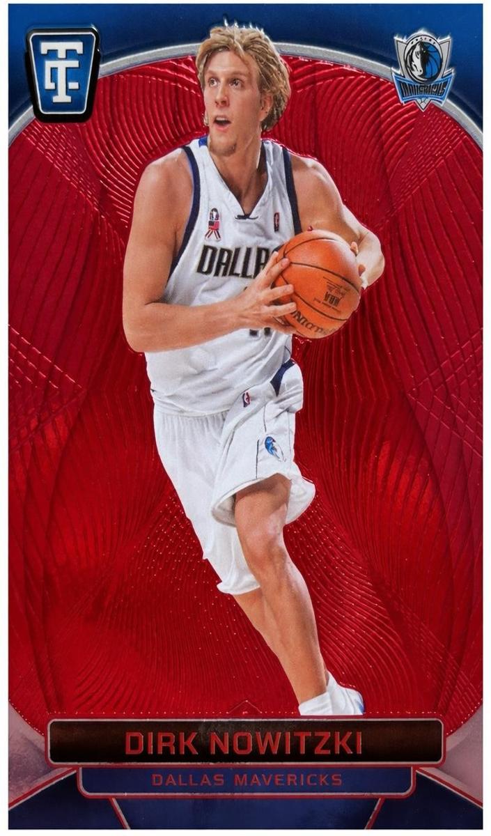 2024 Panini Totally Certified Basketball Mirror Red Dirk Nowitzki #179