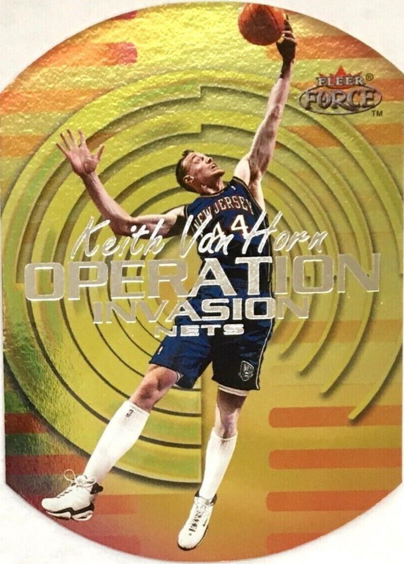 1999 Fleer Force Basketball Keith Van Horn #12OI