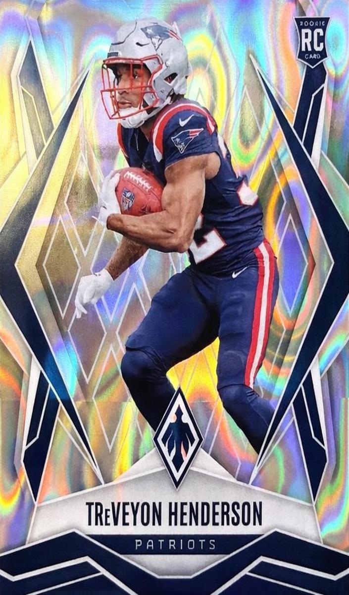 2025 Panini Phoenix Football Silver Lava TreVeyon Henderson #187